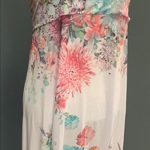 Convertible skirt to strapless maxi dress